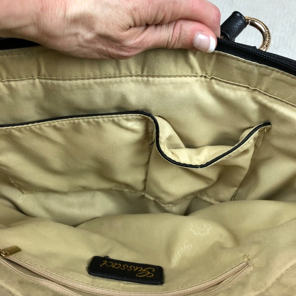 Gusacci purse woven straw hand bag - Picture 4 of 8